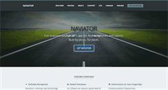 Desktop Screenshot of naviatorapp.com